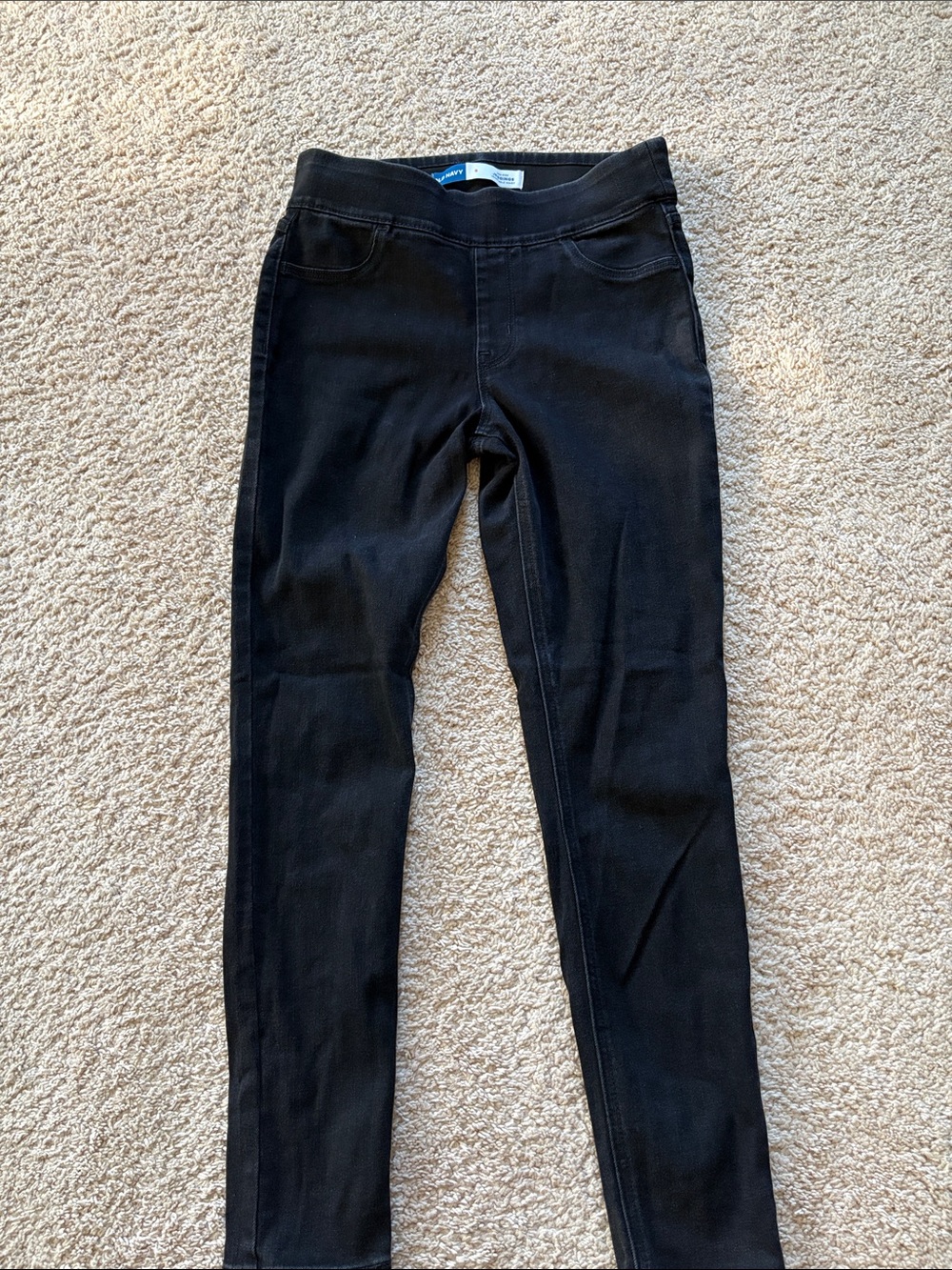 Old Navy Women’s Black Mid-Rise Stretch Jeggings